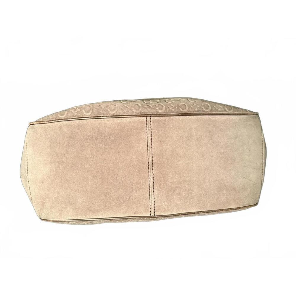 Celine Tan Suede and Leather Boogie Bag - Picture 6 of 10